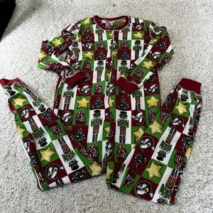 Buc-ees One Piece Thermal Pajama Women's Sm Christmas Holiday Lounge Wear Beaver